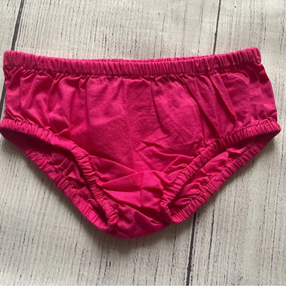 Gymboree Hot Pink & Coral Bummies Size 6-12 months